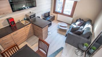 Căn hộ, 1 phòng ngủ (6 people) | Khu phòng khách | TV