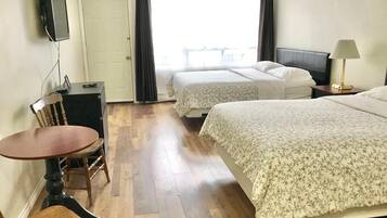 Individually decorated, individually furnished, iron/ironing board