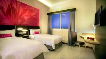 Habitación (fun) | Caja fuerte, escritorio, sistema de insonorización y wifi gratis