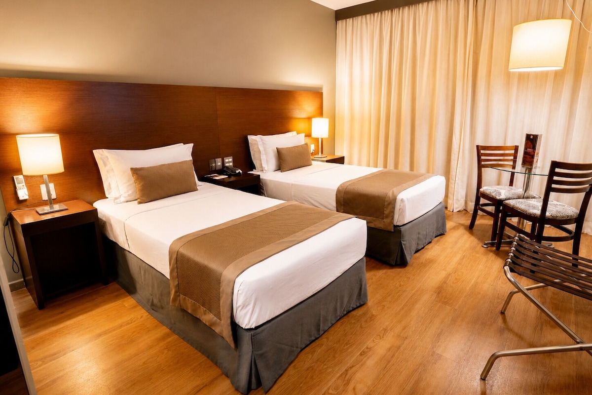 Superior Twin Room, 2 Single Beds | Minibar, in-room safe, desk, blackout curtains