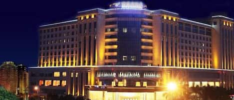 Front of property – evening/night