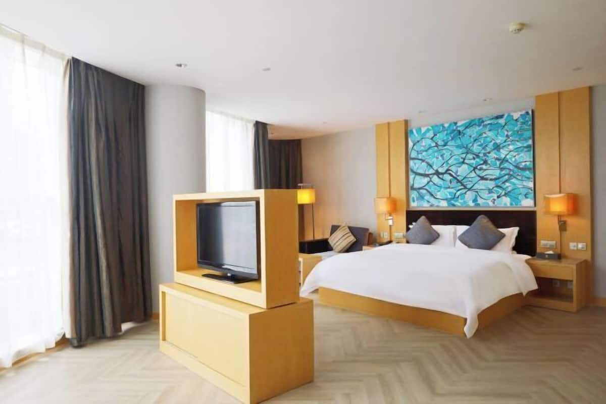 Minibar, in-room safe, desk, blackout drapes