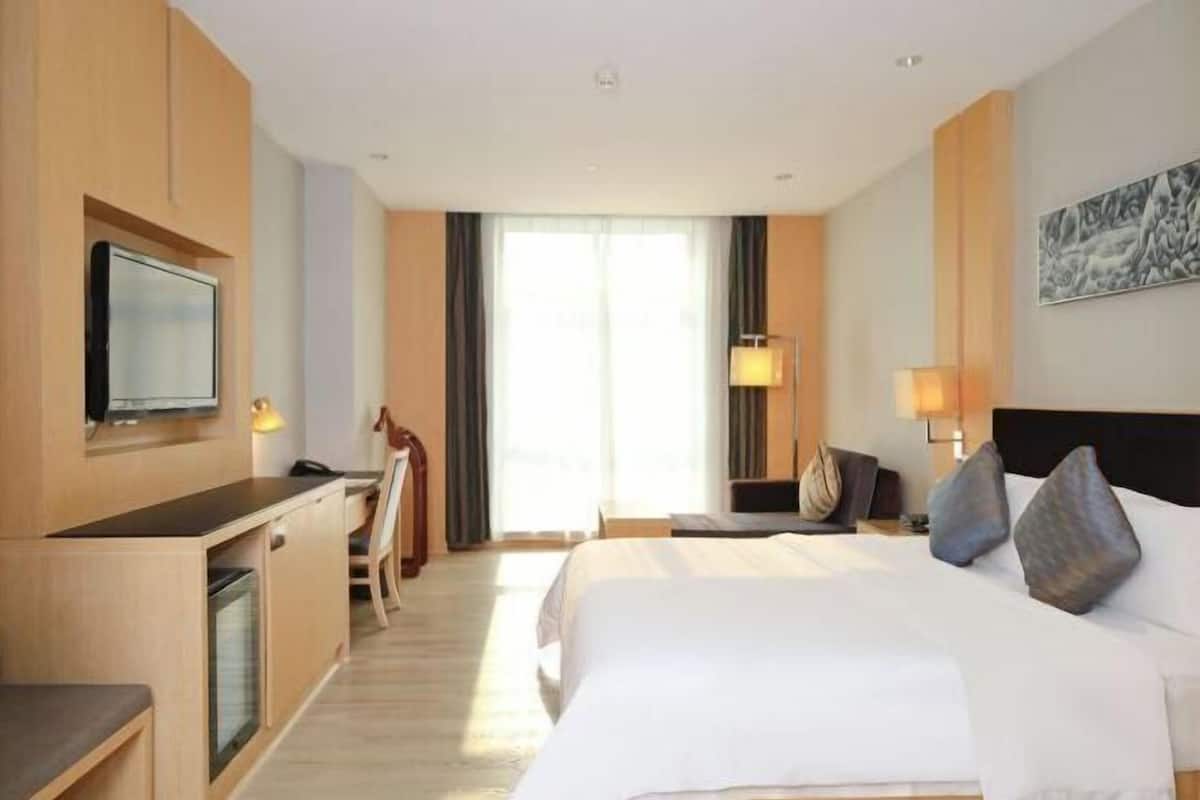 Minibar, in-room safe, desk, blackout drapes