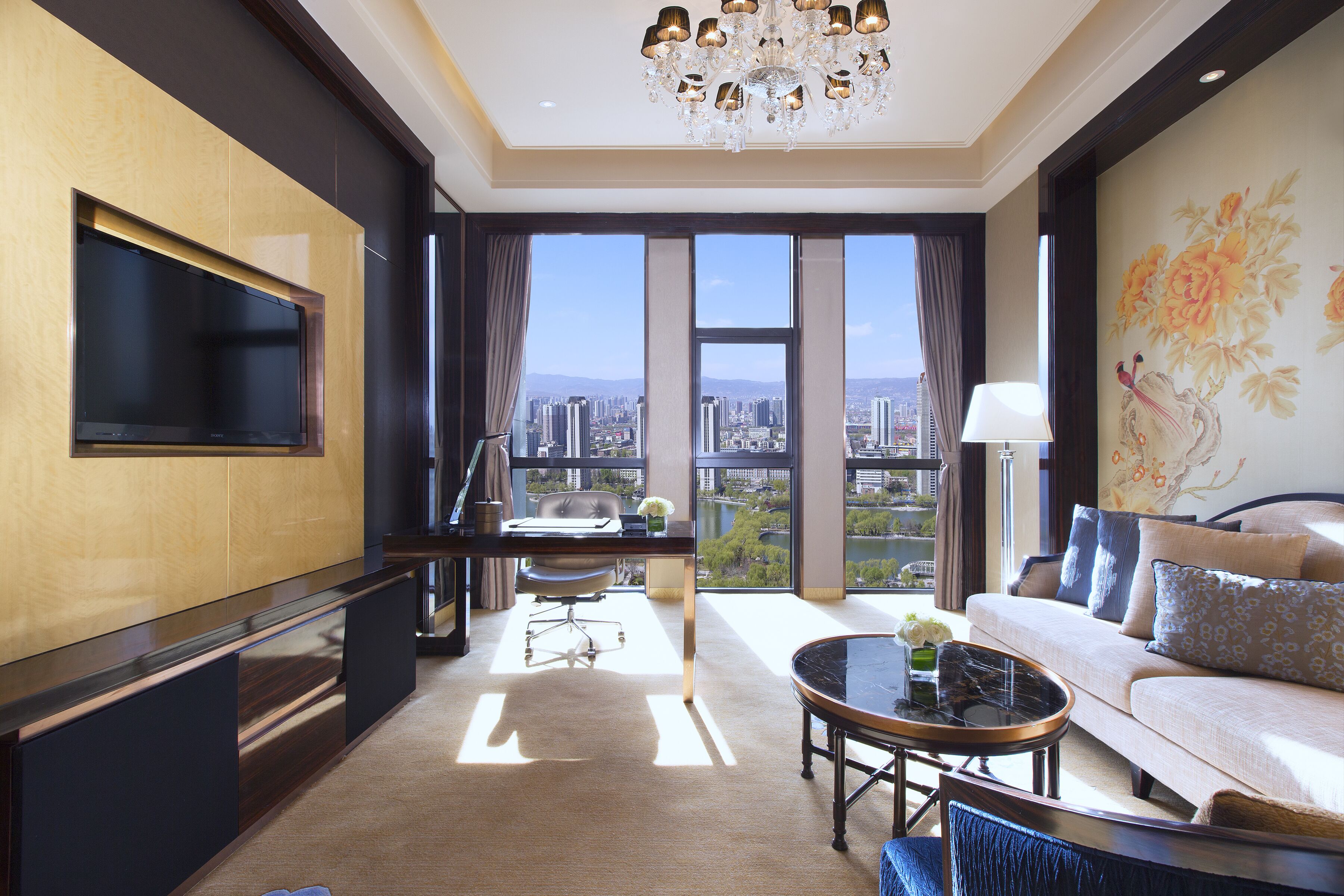 Minibar, in-room safe, desk, blackout curtains