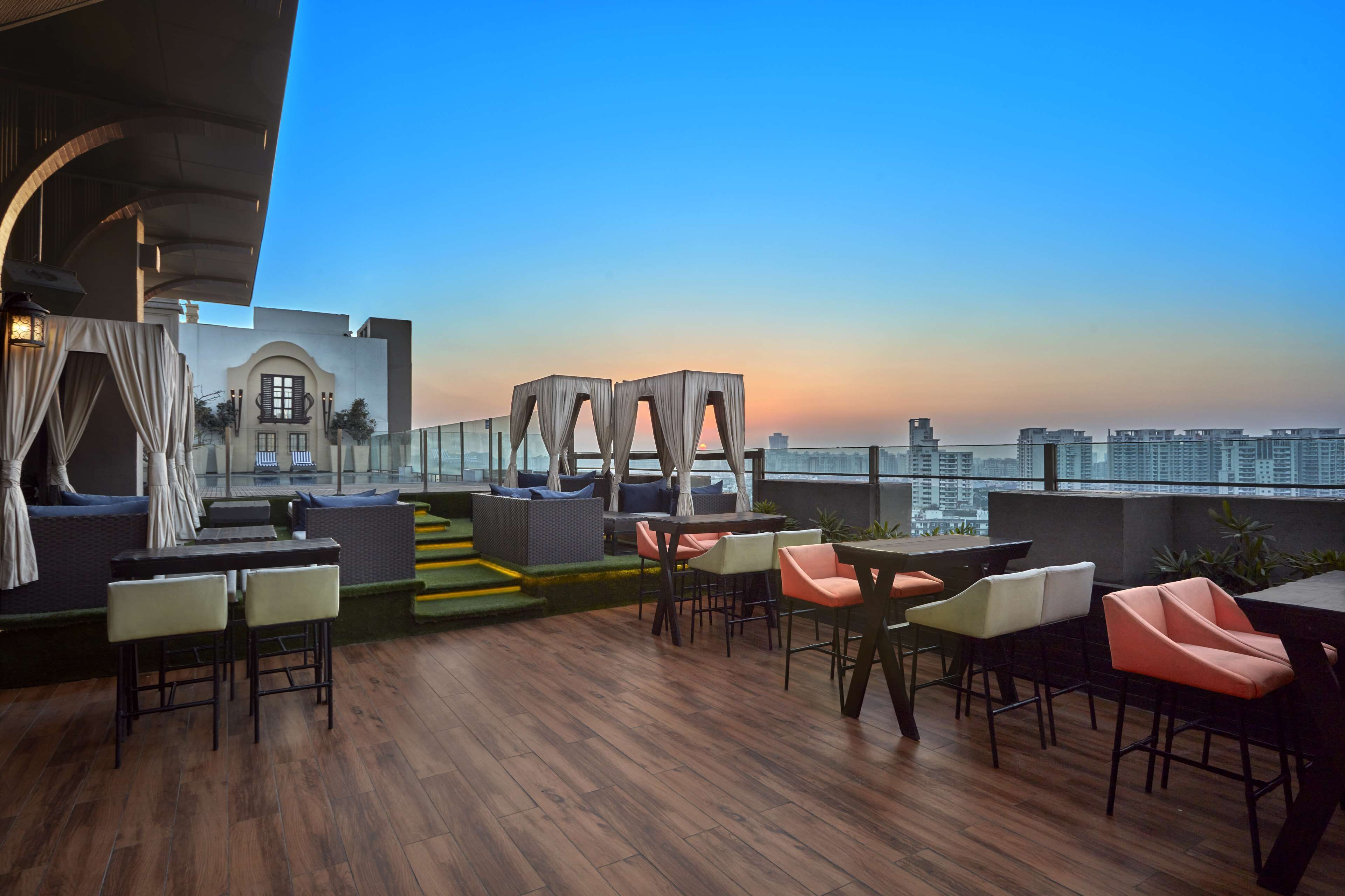 lunch, dinner served; local and international cuisine, garden views