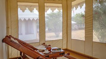 Luxury-Zelt | Balkon