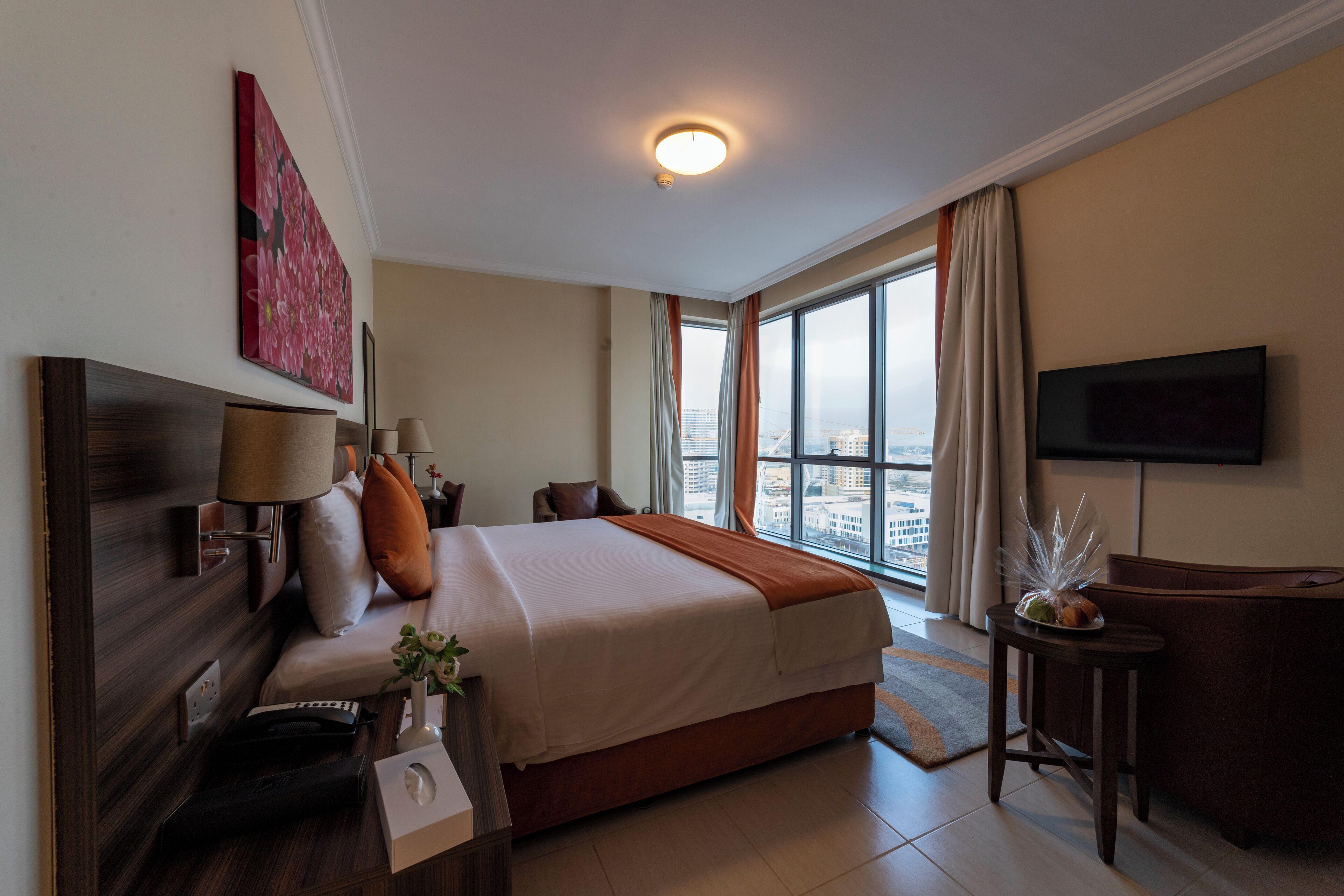 公寓, 2 间卧室 | 客房内保险箱、特色家居、办公桌、隔音