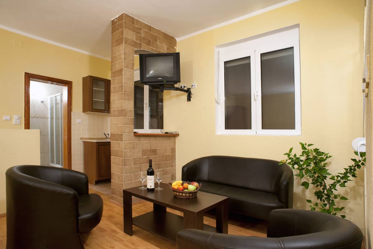 Appartement, balcon (Duplex) | Salle de séjour