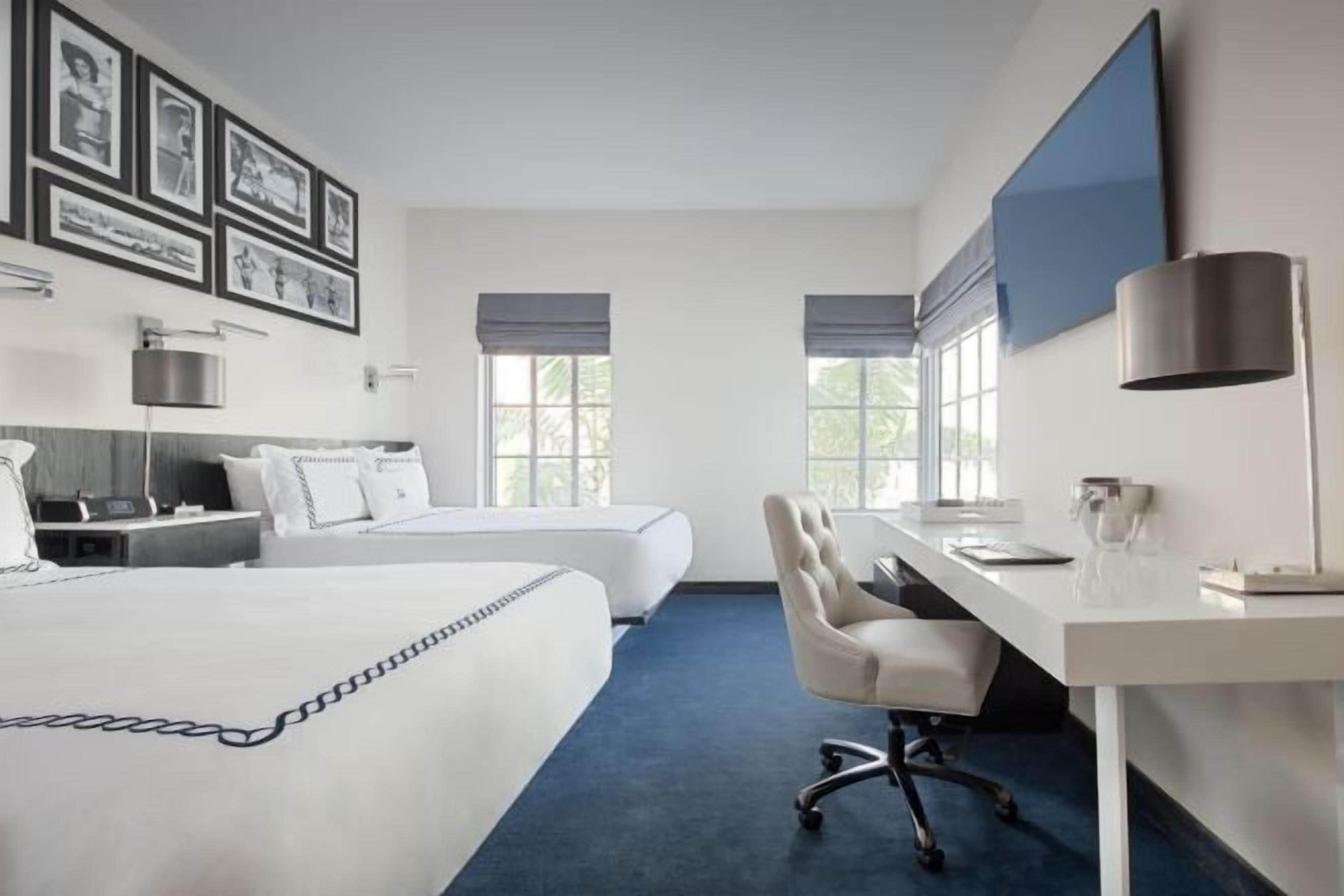 Premium bedding, pillowtop beds, in-room safe, blackout drapes