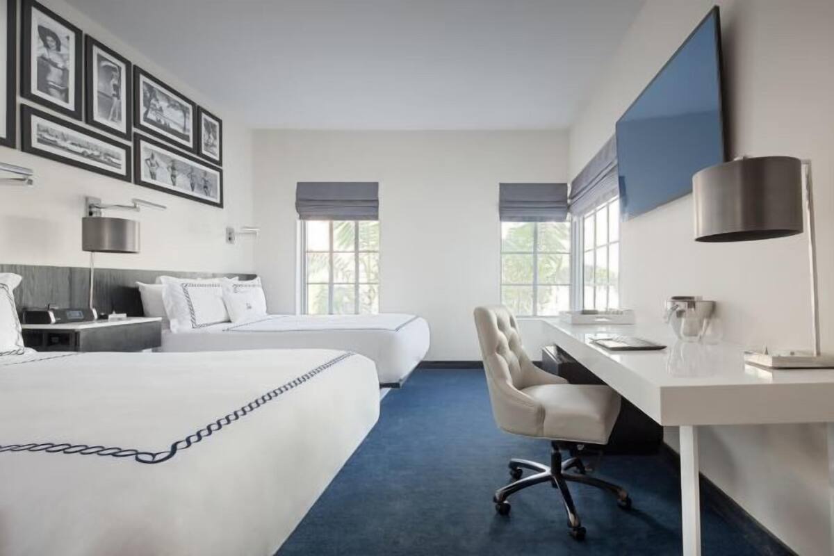 Premium bedding, pillow-top beds, in-room safe, blackout curtains