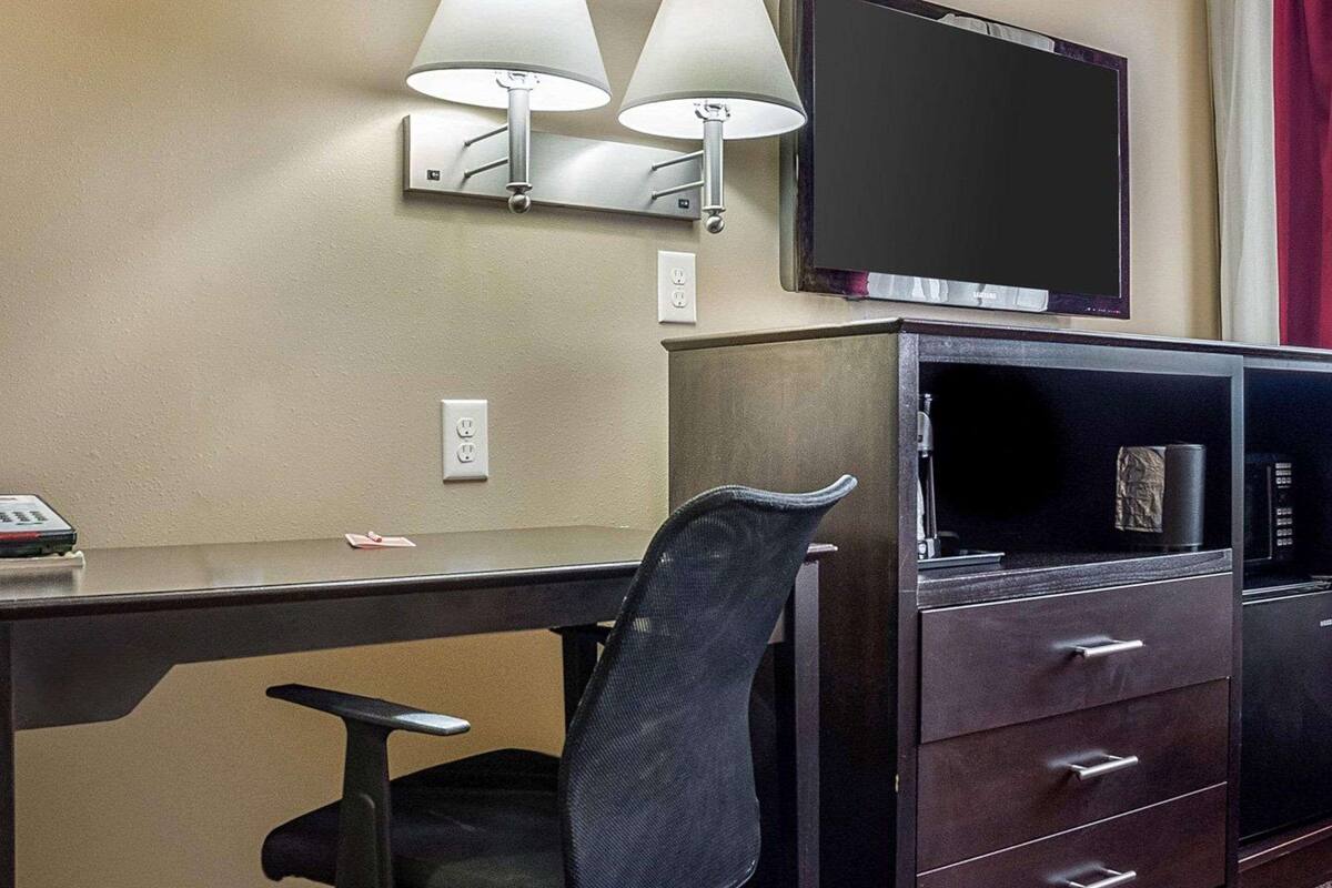 desk, iron/ironing board, free wifi, bed sheets