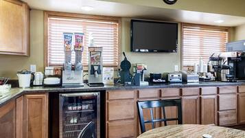 Gratis kontinental frukost varje dag