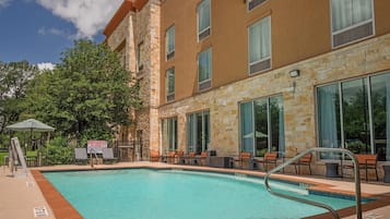 Seasonal outdoor pool