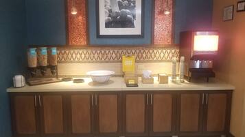 Free daily full breakfast