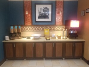 Free daily full breakfast
