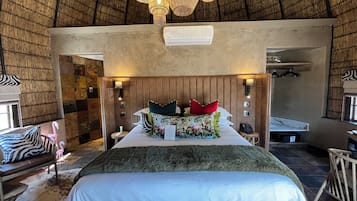 Egyptian cotton sheets, premium bedding, down duvets, minibar