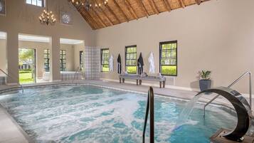 Couples treatment room(s), sauna, hot tub, body treatments, hydrotherapy