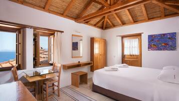 Chambre Double Standard, vue mer | Bureau, chambres insonorisées, Wi-Fi gratuit, draps fournis