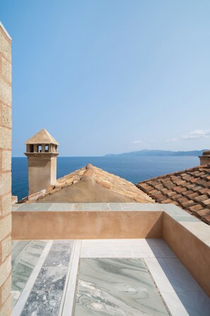 Superior Suite, Sea View | Balcony view