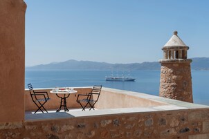 Panoramic Studio Suite, Balcony, Sea View | Balcony view