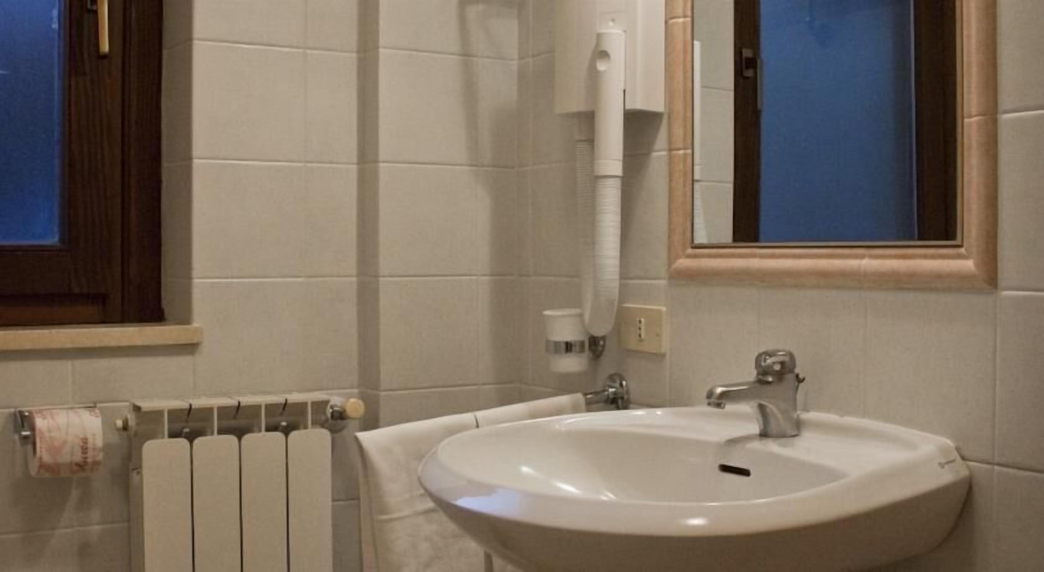 shower, free toiletries, hair dryer, bidet