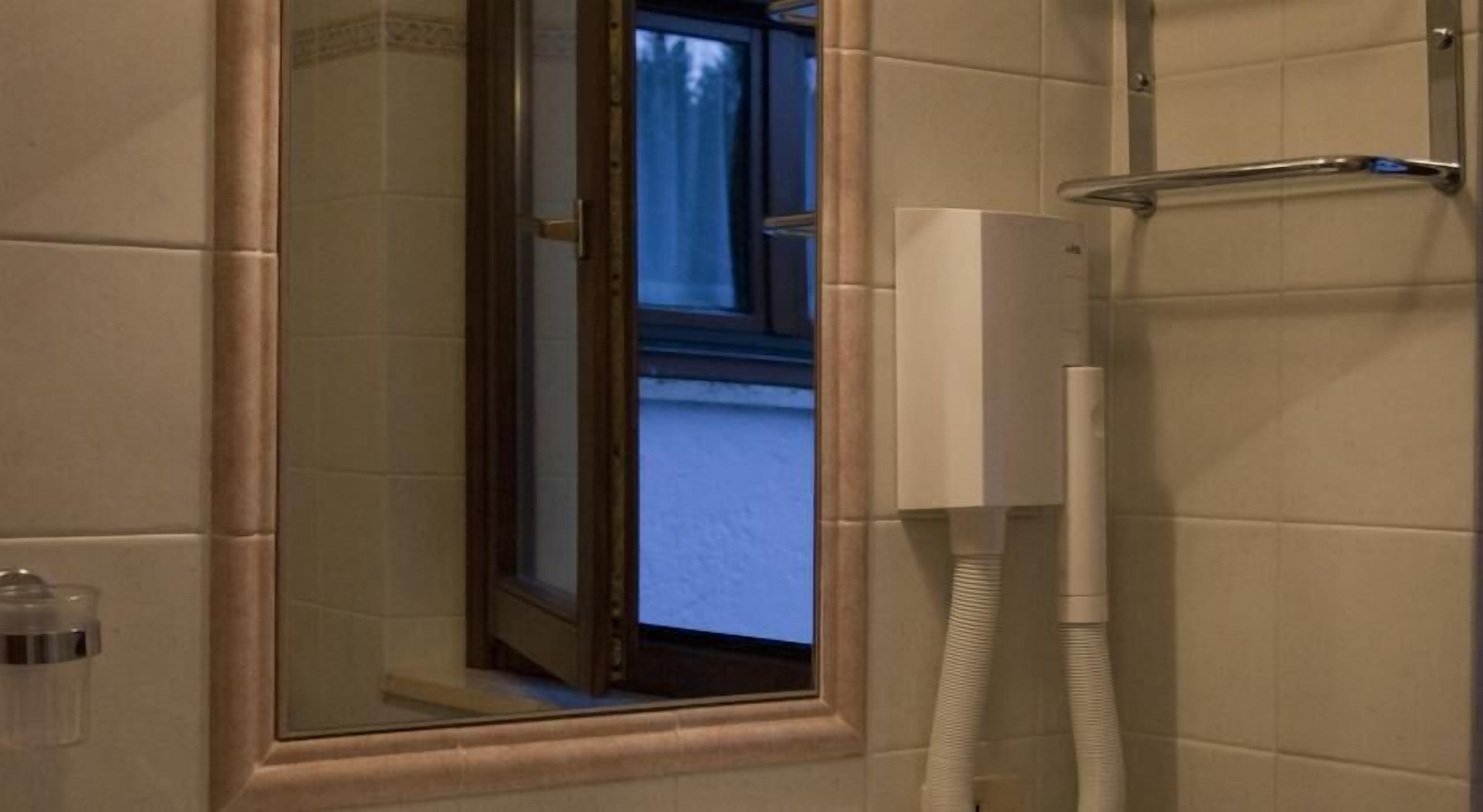 shower, free toiletries, hair dryer, bidet