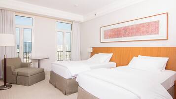 Deluxe Double Room | 1 bedroom, premium bedding, down comforters, minibar