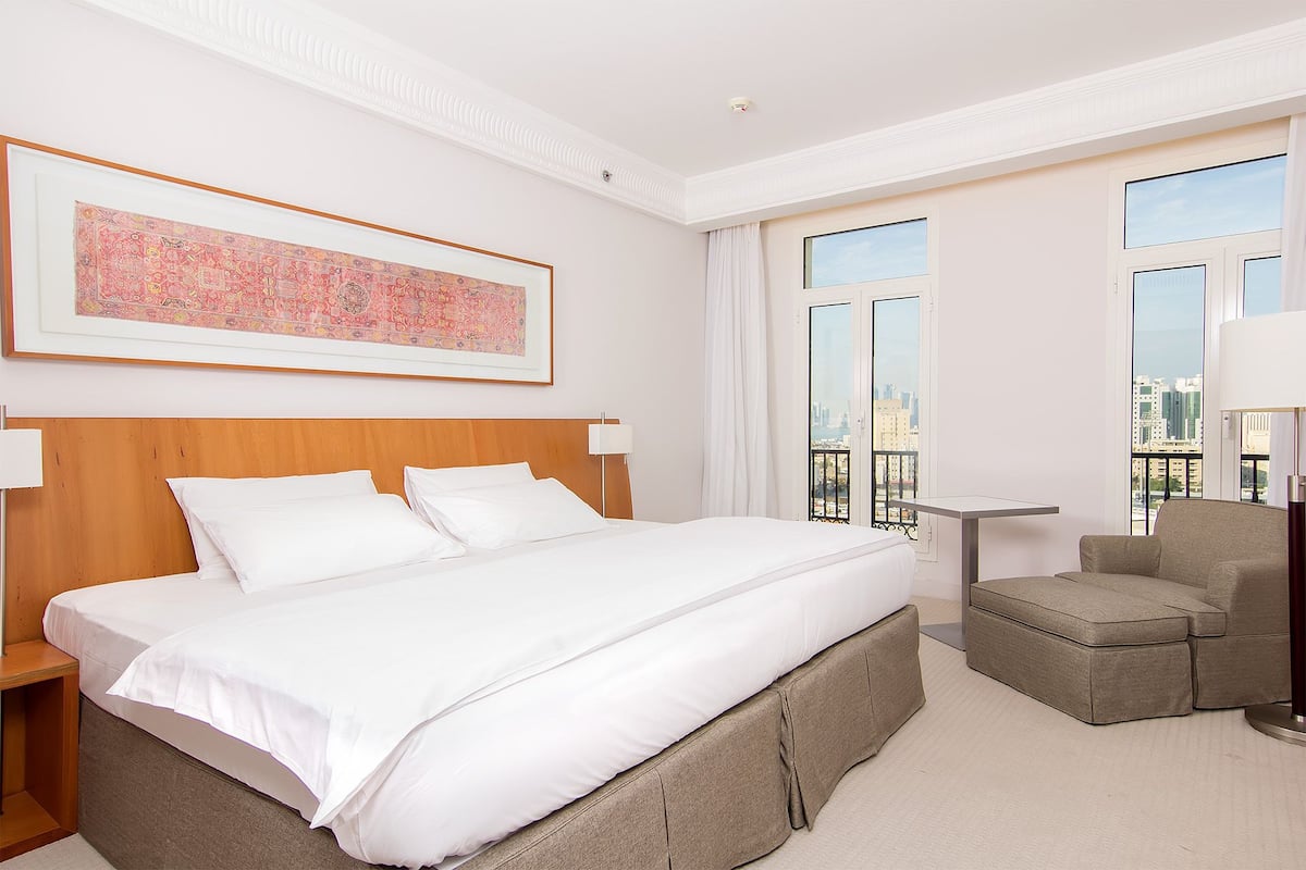 Deluxe Double Room | 1 bilik tidur, peralatan tempat tidur premium, gebar bulu kapas