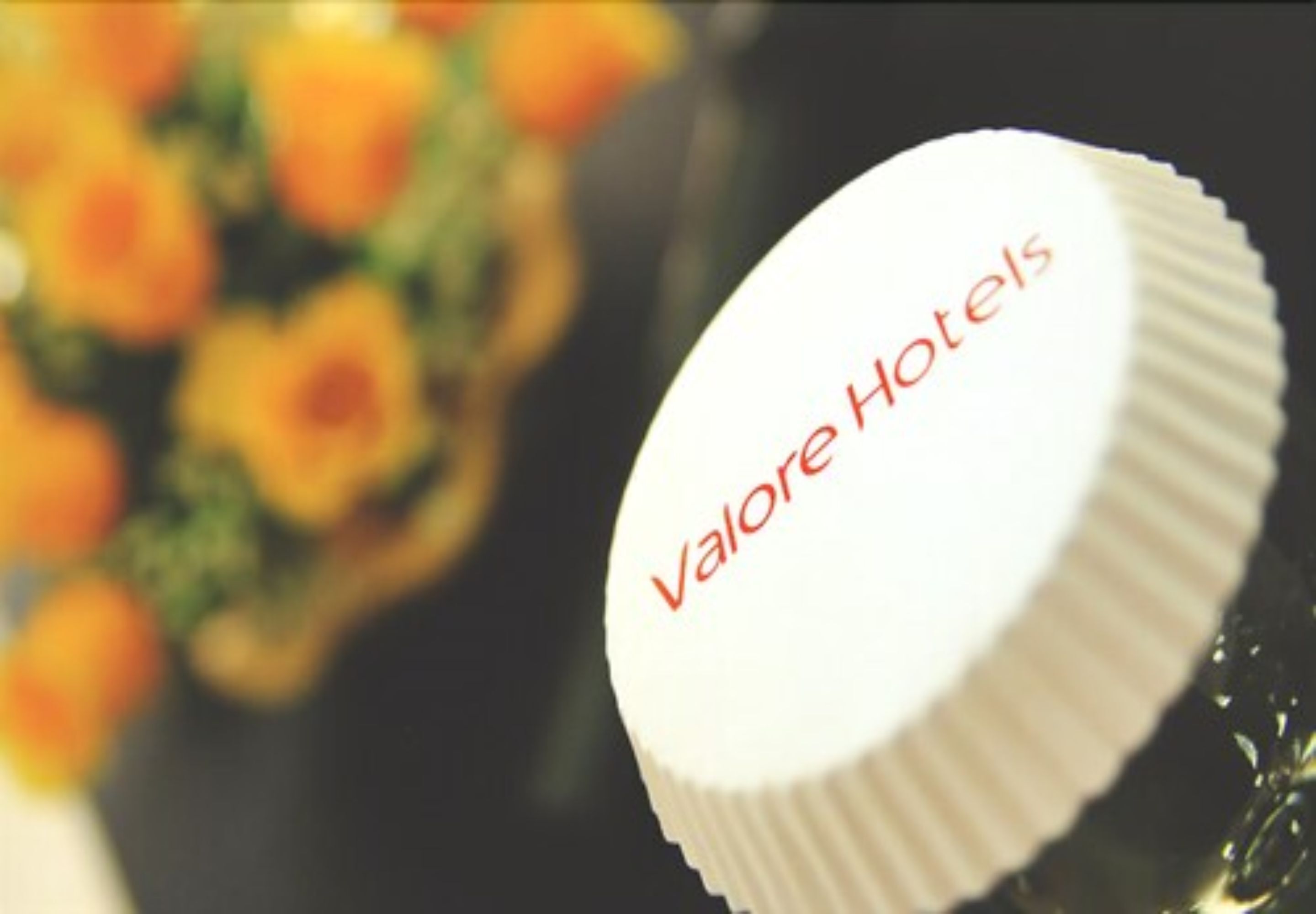 Verschluss mit dem Aufdruck "Valore Hotels".