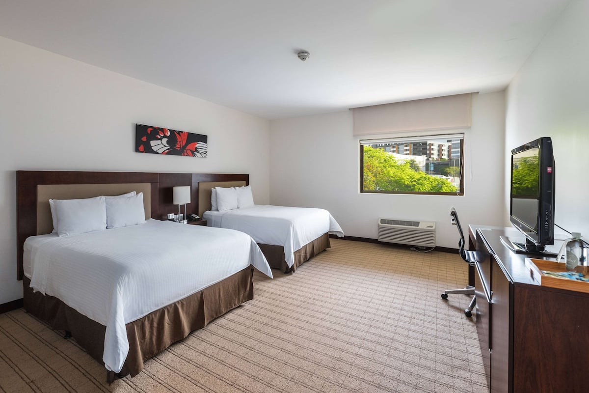 1 slaapkamer, luxe beddengoed, pillowtop-bedden, een minibar