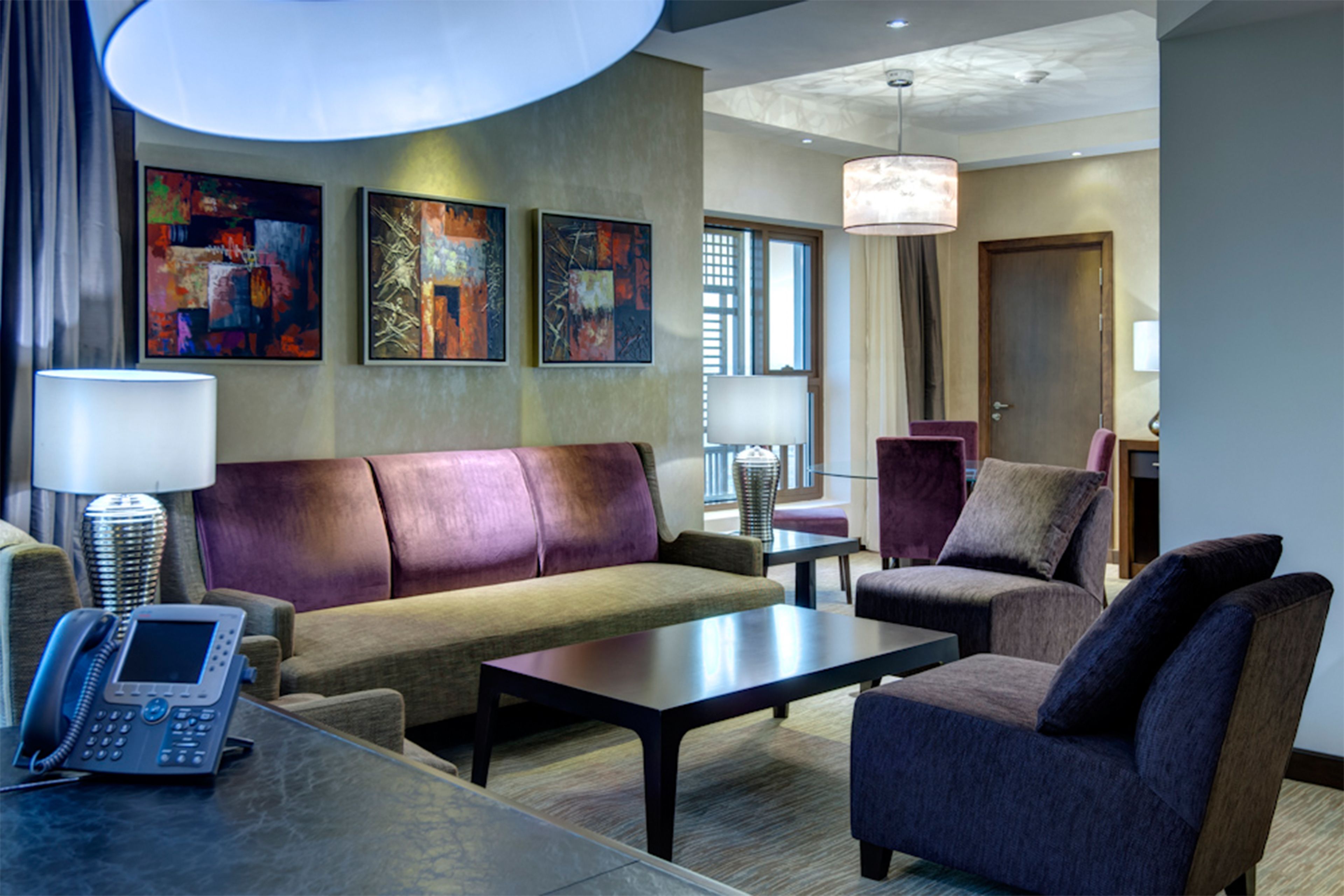 Suite, 4 Bedrooms, Non Smoking | Living area | 32-inch LCD TV with cable channels, TV, pay films