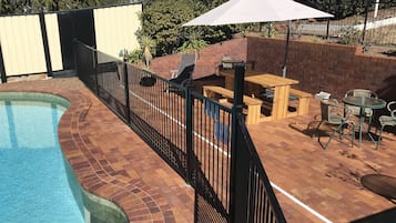 Seasonal outdoor pool