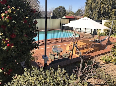 Seasonal outdoor pool