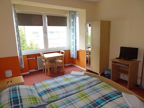 Desk, iron/ironing board, free WiFi, bed sheets