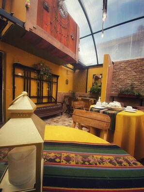 Terrace/patio - El Labrador Hostal (Cusco)