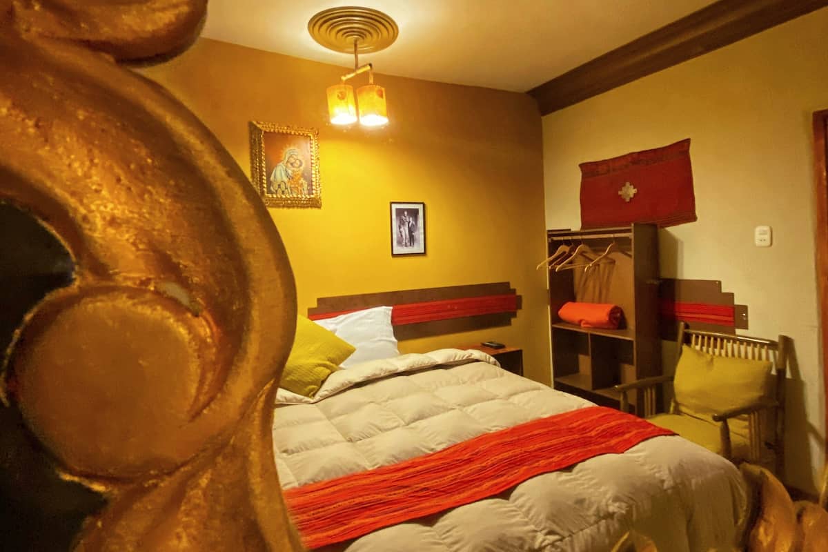 Double Room | Down comforters, blackout drapes, free WiFi, bed sheets
