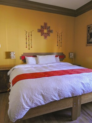 Double Room | Down comforters, blackout drapes, free WiFi, bed sheets
