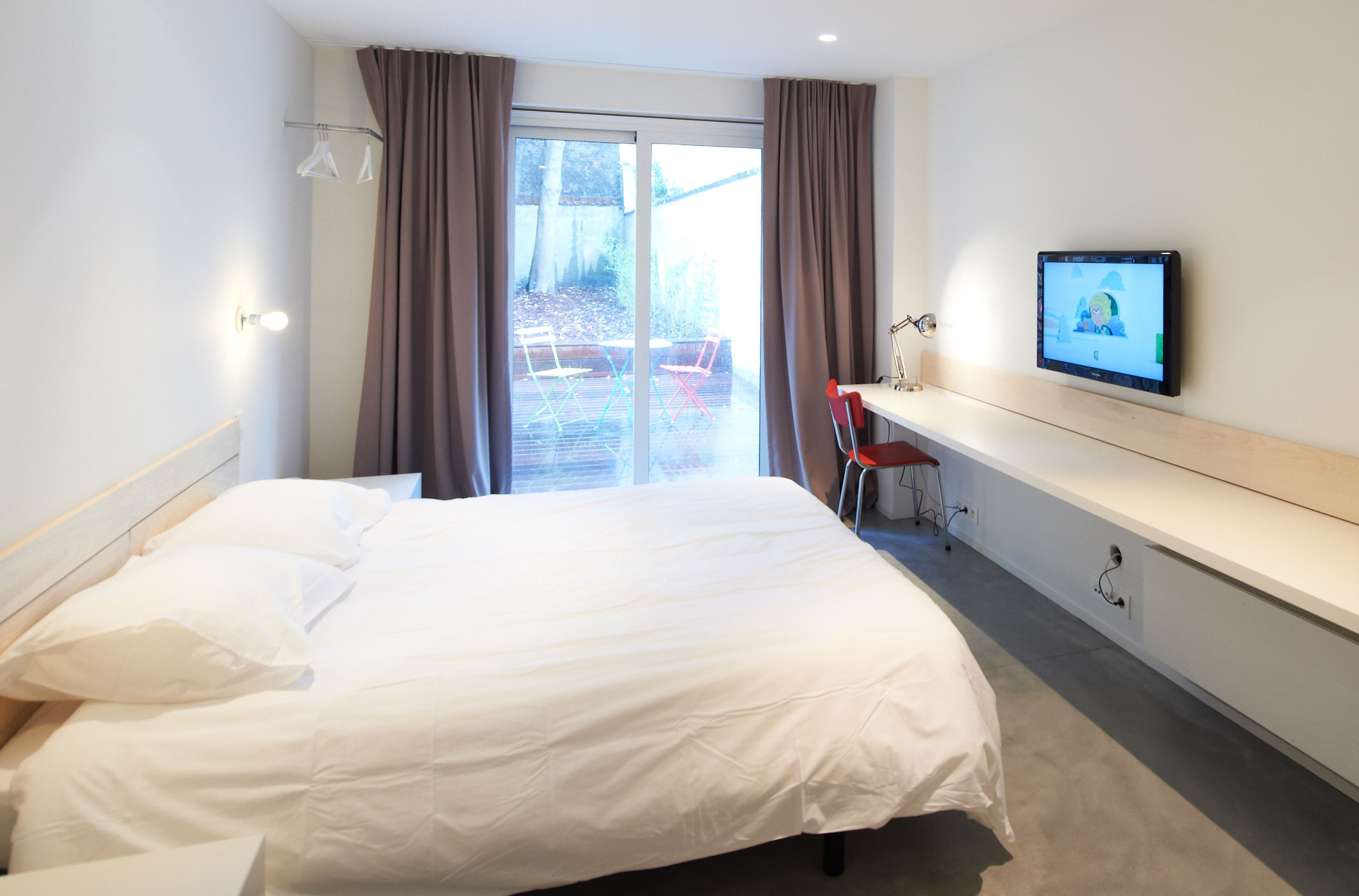 時尚雙人房, 浴缸, 花園景觀