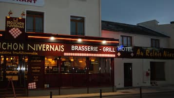 Façade de l’hébergement