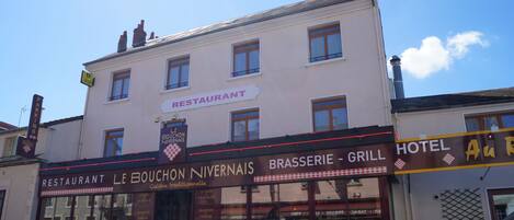 Façade de l’hébergement