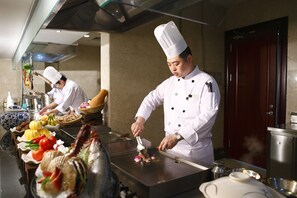 朝食スペース