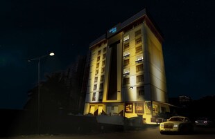 Front of property – evening/night