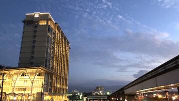 Front of property - evening/night