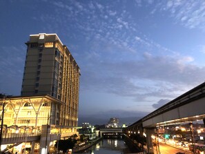 Front of property – evening/night