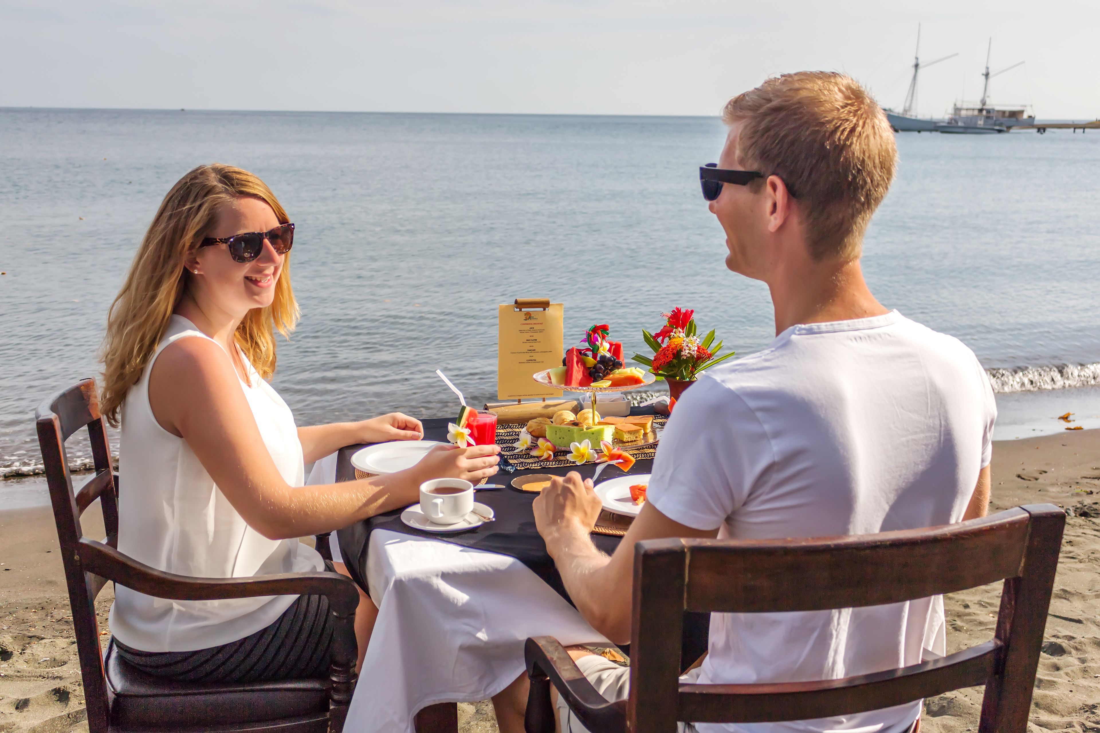 daily continental breakfast (idr 125000 per person)