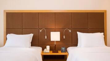 Minibar, in-room safe, desk, blackout curtains