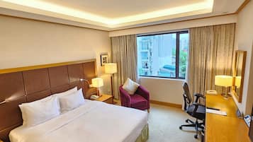 Minibar, in-room safe, desk, blackout drapes