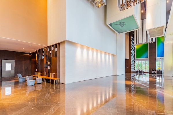 Lobby sitting area