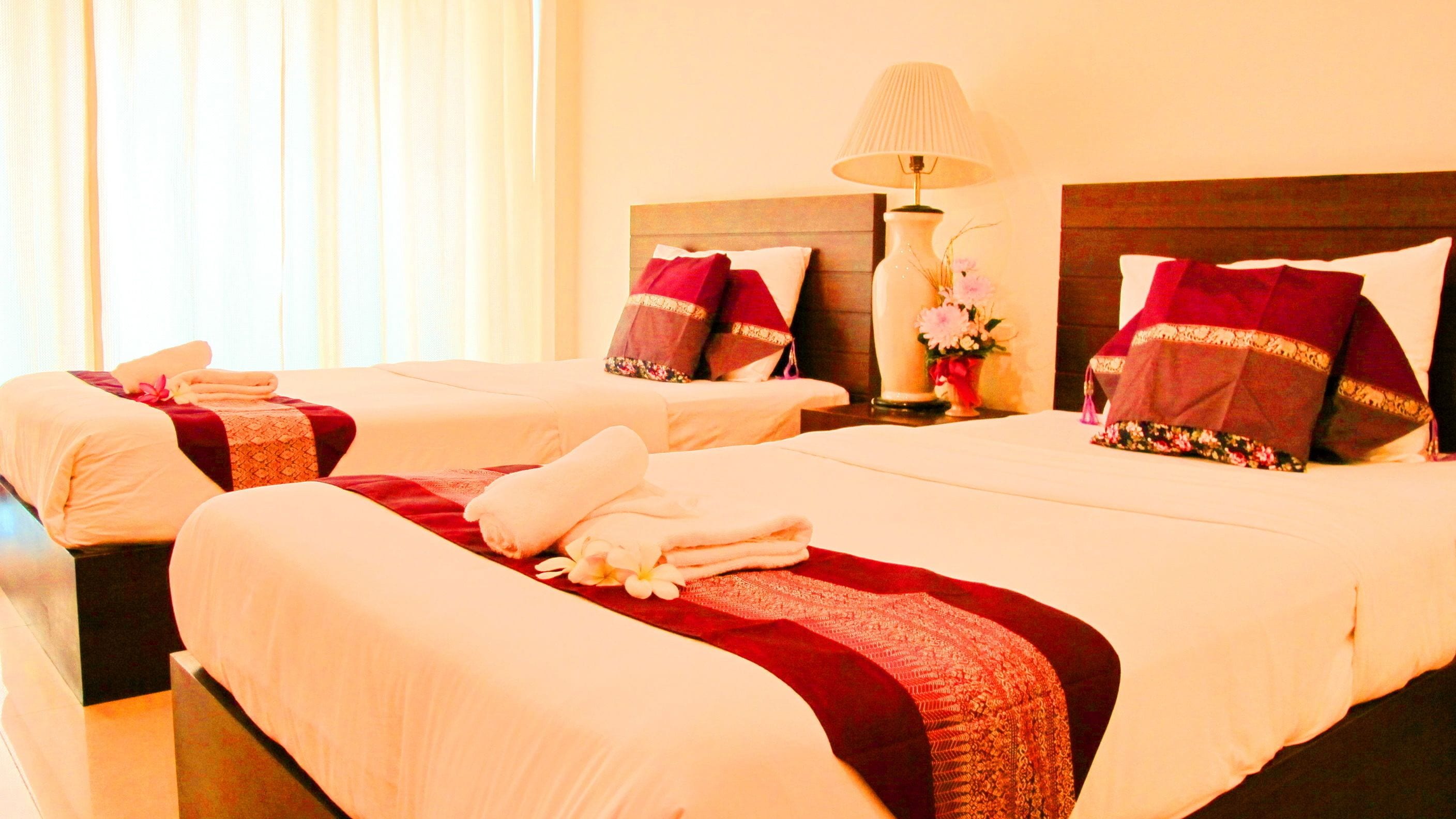 premium bedding, individually furnished, desk, free wifi