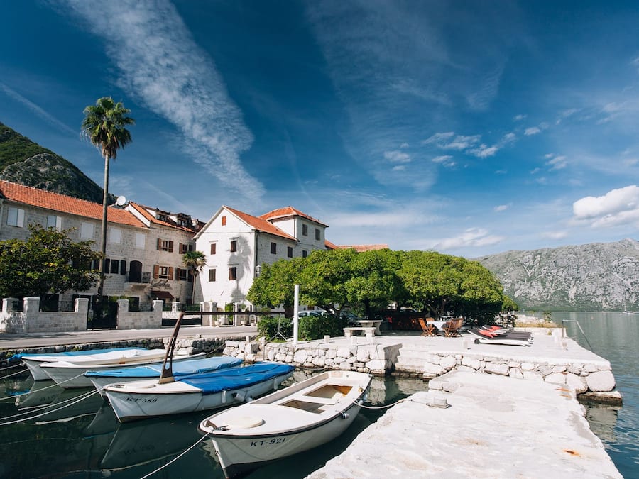 Fassade der Unterkunft